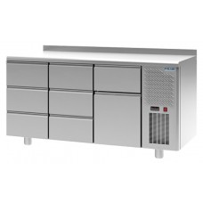 Стол холодильный POLAIR TM3-331-G с бортом