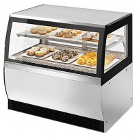 Витрина кондитерская Chilz VETE 90 C белый глянец, шлифованная нержавейка