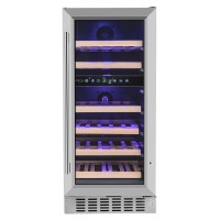Винный шкаф Temptech Premium WPQ38DCS нерж. сталь