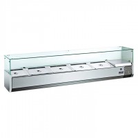 Витрина холодильная Hurakan HKN-VRX1500/380