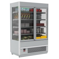 Горка холодильная Carboma FC 20-07 VV 1,9-1 Standard 9006-9005 (фронт X5, распашные двери)