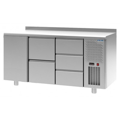 Стол холодильный POLAIR TM3GN-023-G с бортом