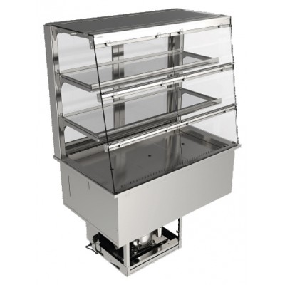 Витрина холодильная BSV-inox VRS 2G/9