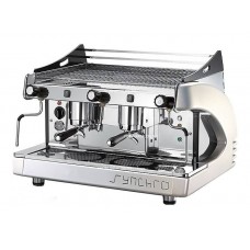 Кофемашина Royal Synchro 2GR SB Semiautomatic Boiler 8LT серебристая