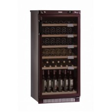 Отдельностоящий винный шкаф 51-100 бутылок Pozis ШВ-52L вишневый