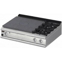 Плита со сплошной поверхностью газовая Apach Chef Line LRSTG127R2DX